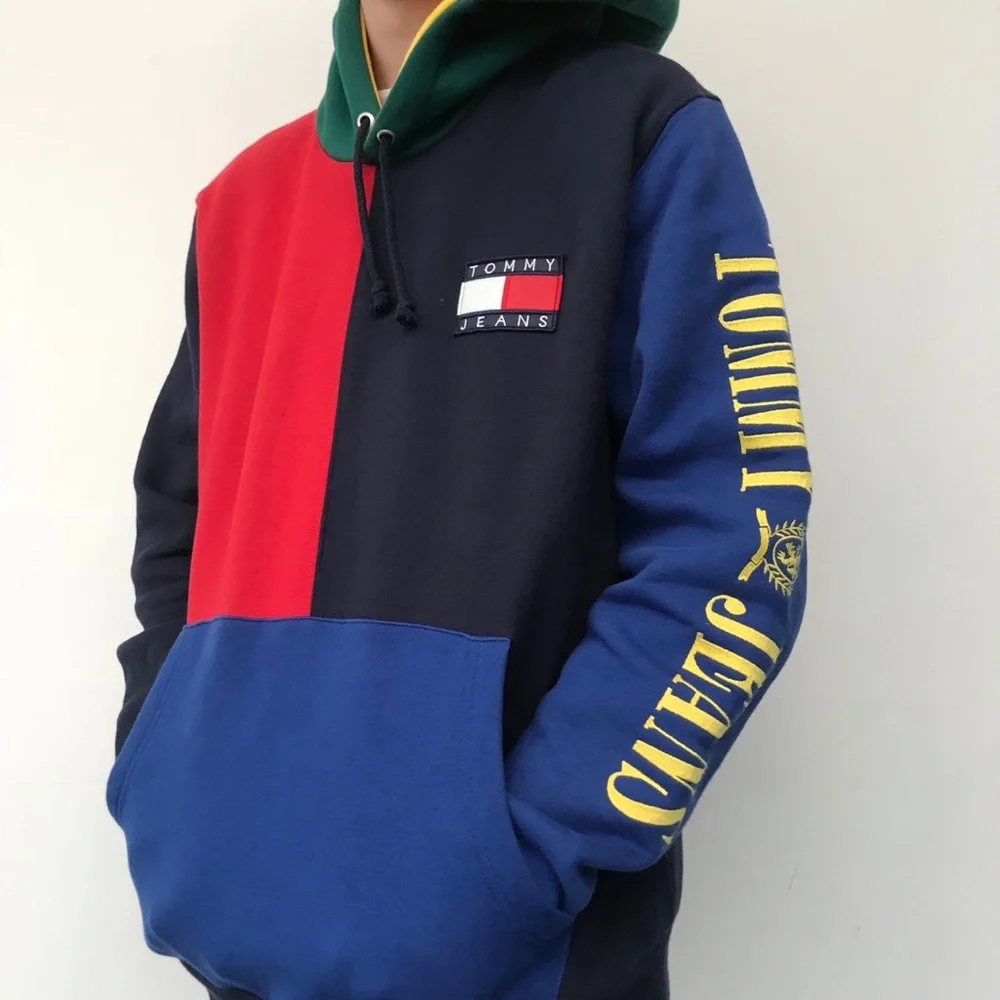Tommy Hilfiger 90s Colorblock Hoodie - Picture 2 of 7
